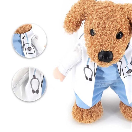 Doggy Doctor! Doctor Halloween Costume for Dog or Cat