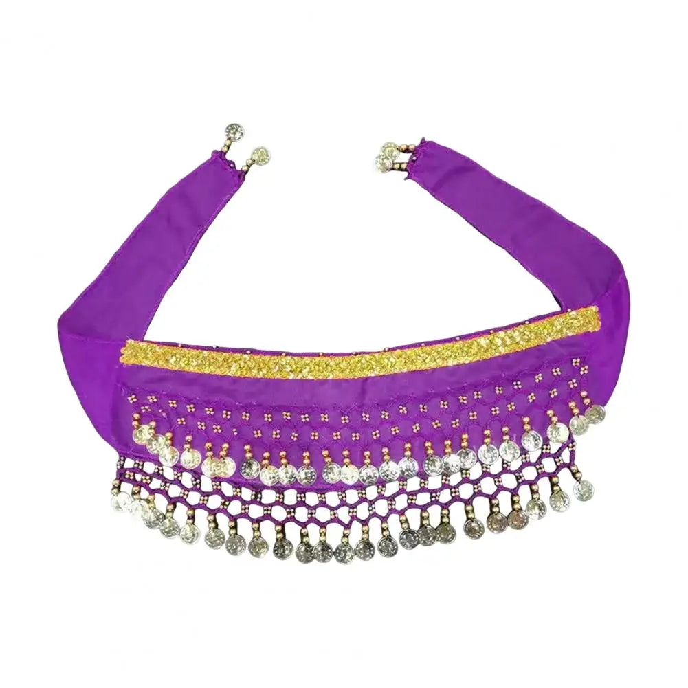 Belly Dancing Costume for Dogs and Cats - Sequined Waist Chain/Scarf